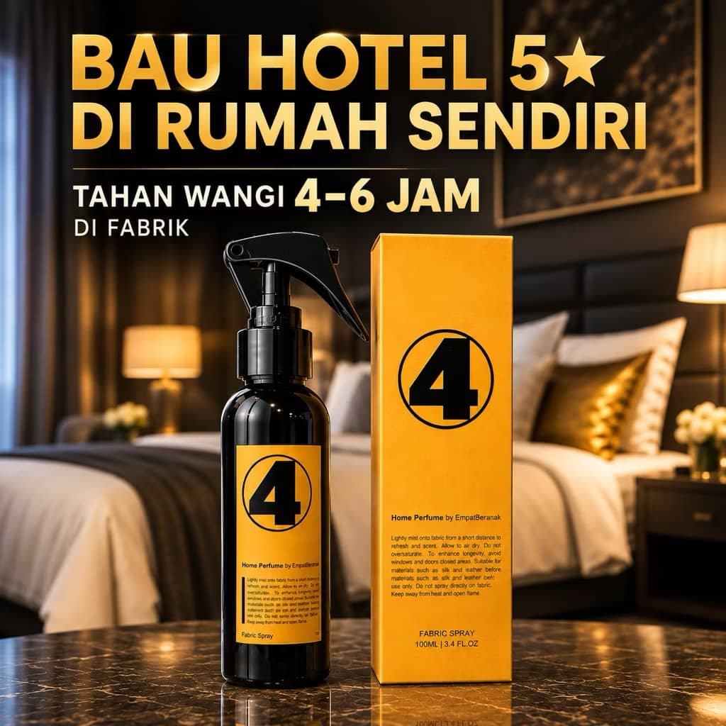 Home Perfume Spray 100ml by Empat Beranak