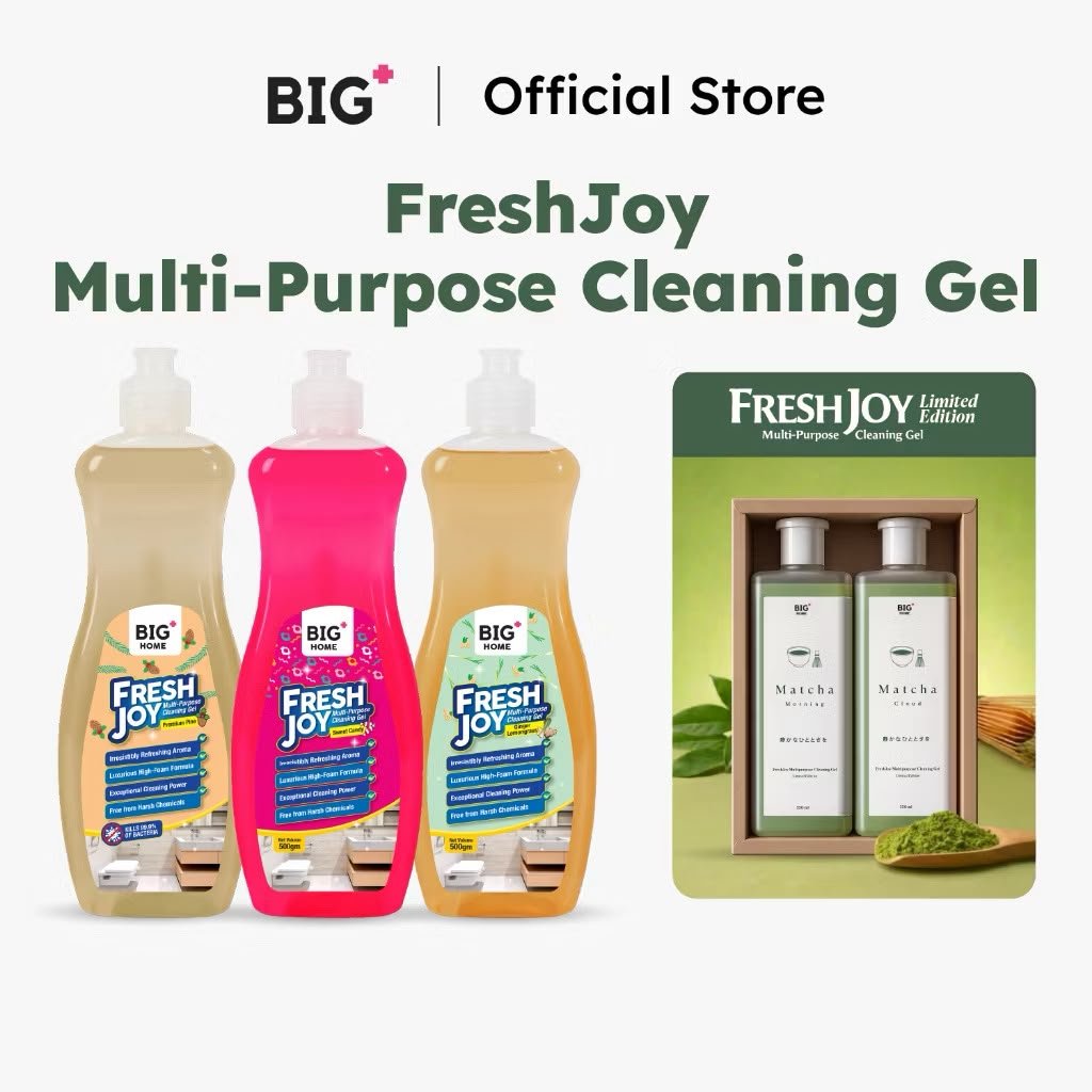 Big+ Freshjoy Multipurpose Cleaning Gel Toilet Cleaner
