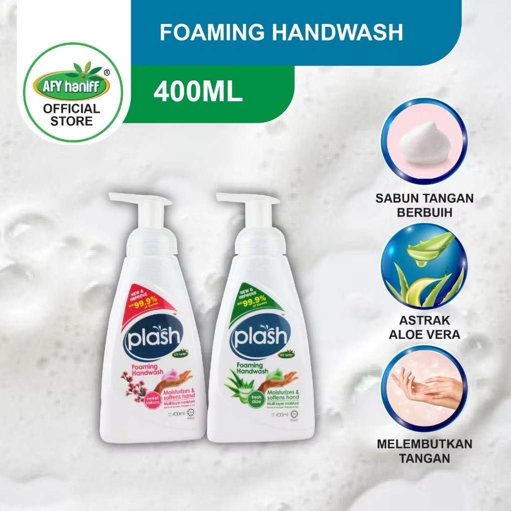PLASH Handwash Sensitive Skin by Afy Haniff Antibacteria