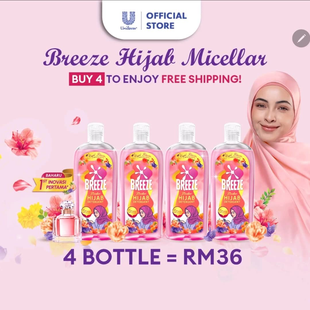Breeze Micellar Hijab Detergent